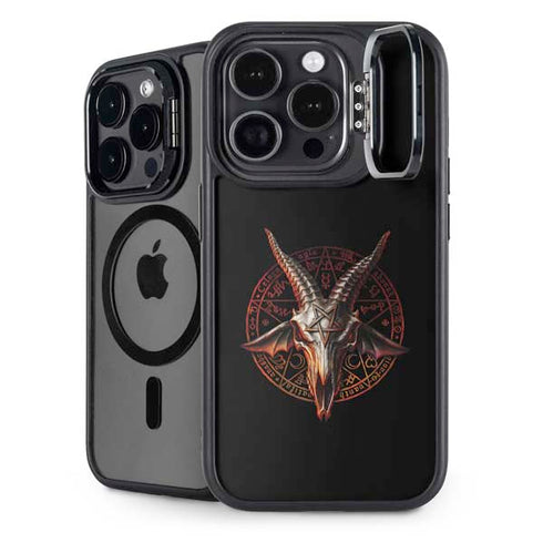 Alchemy Baphomet Zisurrû iPhone 15 Pro Max Kickstand Case