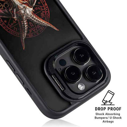 Alchemy Baphomet Zisurrû iPhone 15 Pro Max Kickstand Case