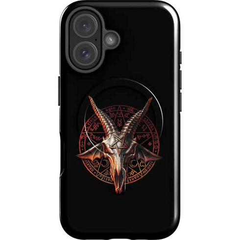 Alchemy Baphomet Zisurrû iPhone 16 Magsafe Impact Case