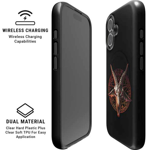 Alchemy Baphomet Zisurrû iPhone 16 Magsafe Impact Case