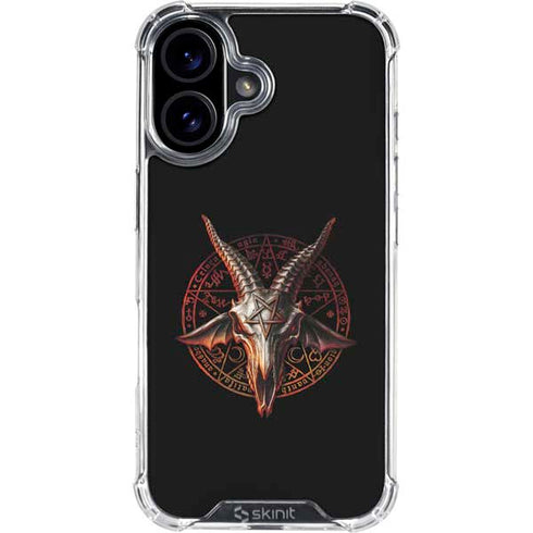 Alchemy Baphomet Zisurrû iPhone 16 Plus Clear Case