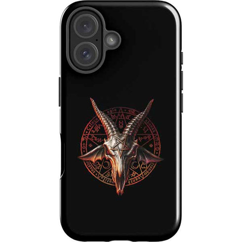 Alchemy Baphomet Zisurrû iPhone 16 Plus Impact Case