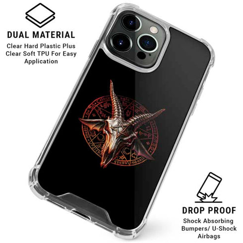 Alchemy Baphomet Zisurrû iPhone 16 Pro Max Clear Case