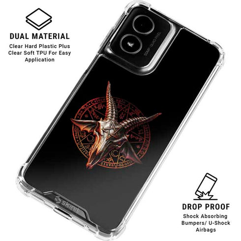 Alchemy Baphomet Zisurrû Moto G Power 5G (2024) Clear Case