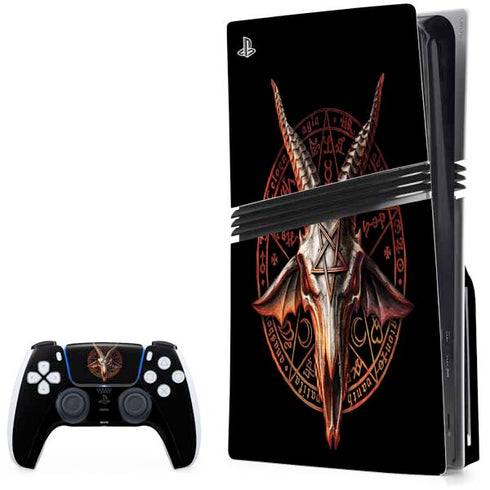 Alchemy Baphomet Zisurrû PS5 Pro Disk Bundle Skin