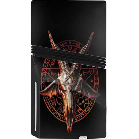Alchemy Baphomet Zisurrû PS5 Pro Disk Console Skin