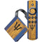 Barbados Flag Dark Wood Amazon Fire TV Skin