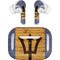 Barbados Flag Dark Wood AirPods Skins