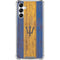 Barbados Flag Dark Wood Gabb Phone 4 Clear Case