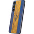 Barbados Flag Dark Wood Galaxy S24 Plus Skin