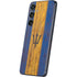 Barbados Flag Dark Wood Galaxy S25 Skin