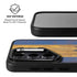 Barbados Flag Dark Wood Galaxy S24 Ultra Kickstand Case