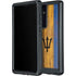 Barbados Flag Dark Wood Galaxy S24 Ultra Waterproof Case