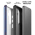 Barbados Flag Dark Wood Galaxy S26 Impact Case
