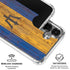 Barbados Flag Dark Wood Galaxy S26 Plus Clear Case