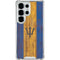 Barbados Flag Dark Wood Galaxy S26 Ultra Clear Case