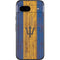 Barbados Flag Dark Wood Google Pixel 8a Skin