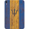 Barbados Flag Dark Wood Apple iPad Mini Skin
