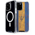 Barbados Flag Dark Wood iPhone Cases