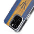 Barbados Flag Dark Wood iPhone 16 Pro MagSafe Case