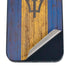 Barbados Flag Dark Wood iPhone 16 Skin