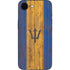 Barbados Flag Dark Wood iPhone 16e Skin