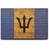 Barbados Flag Dark Wood Dell Latitude Skin