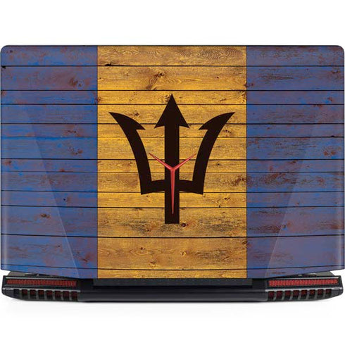 Barbados Flag Dark Wood Legion Y720 Skin