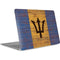 Barbados Flag Dark Wood Apple MacBook Air Skin