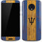 Barbados Flag Dark Wood Moto G6 Skin
