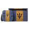 Barbados Flag Dark Wood Nintendo Skins