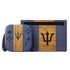 Barbados Flag Dark Wood Nintendo Skins