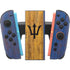 Barbados Flag Dark Wood Nintendo Switch 2 (2025) Joy-Con Controller Skin