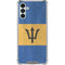 Barbados Flag Distressed Galaxy A13 5G Clear Case