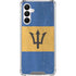 Barbados Flag Distressed Galaxy A16 5G Clear Case