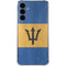 Barbados Flag Distressed Galaxy A35 5G Clear Case