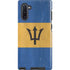 Barbados Flag Distressed Galaxy Cases
