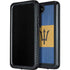 Barbados Flag Distressed Galaxy S24 Plus Waterproof Case