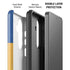 Barbados Flag Distressed Galaxy S26 Impact Case