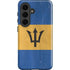 Barbados Flag Distressed Galaxy S26 Plus Impact Case