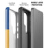 Barbados Flag Distressed Galaxy S26 Ultra Impact Case