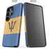 Barbados Flag Distressed Galaxy S26 Ultra Impact Case