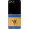 Barbados Flag Distressed Galaxy Z Flip6 Skin