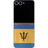 Barbados Flag Distressed Galaxy Z Flip6 Skin