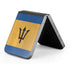 Barbados Flag Distressed Galaxy Z Flip6 Skin
