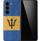 Barbados Flag Distressed Galaxy Z Fold5 5G Skin