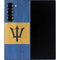 Barbados Flag Distressed Galaxy Z Fold6 Skin