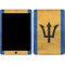 Barbados Flag Distressed iPad Skins