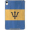 Barbados Flag Distressed iPad 11th Gen (2025) Clear Case