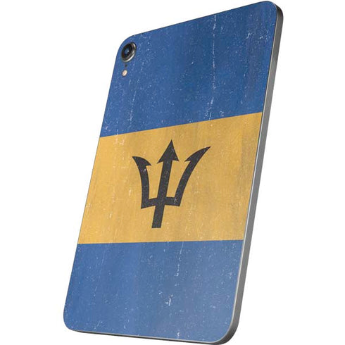 Barbados Flag Distressed Apple iPad Mini Skin